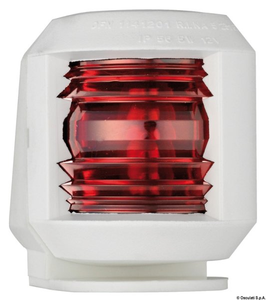 Fanale U88 da coperta rosso/bianco - 11.413.11